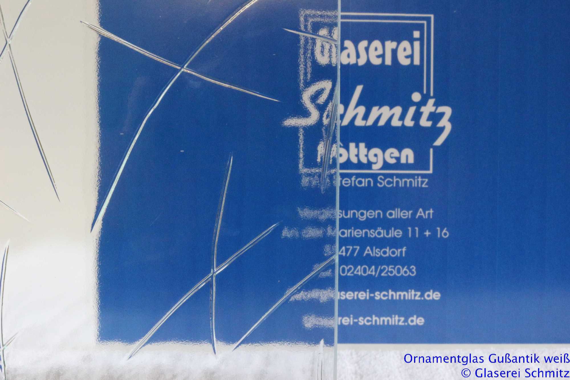 Ornament Gußantik weiß